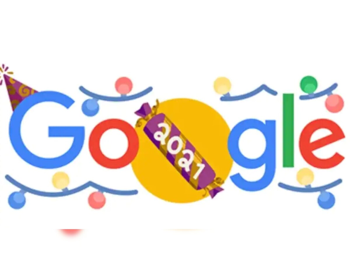 Google marks New Year's eve with colourful, cute Doodle - Take a look