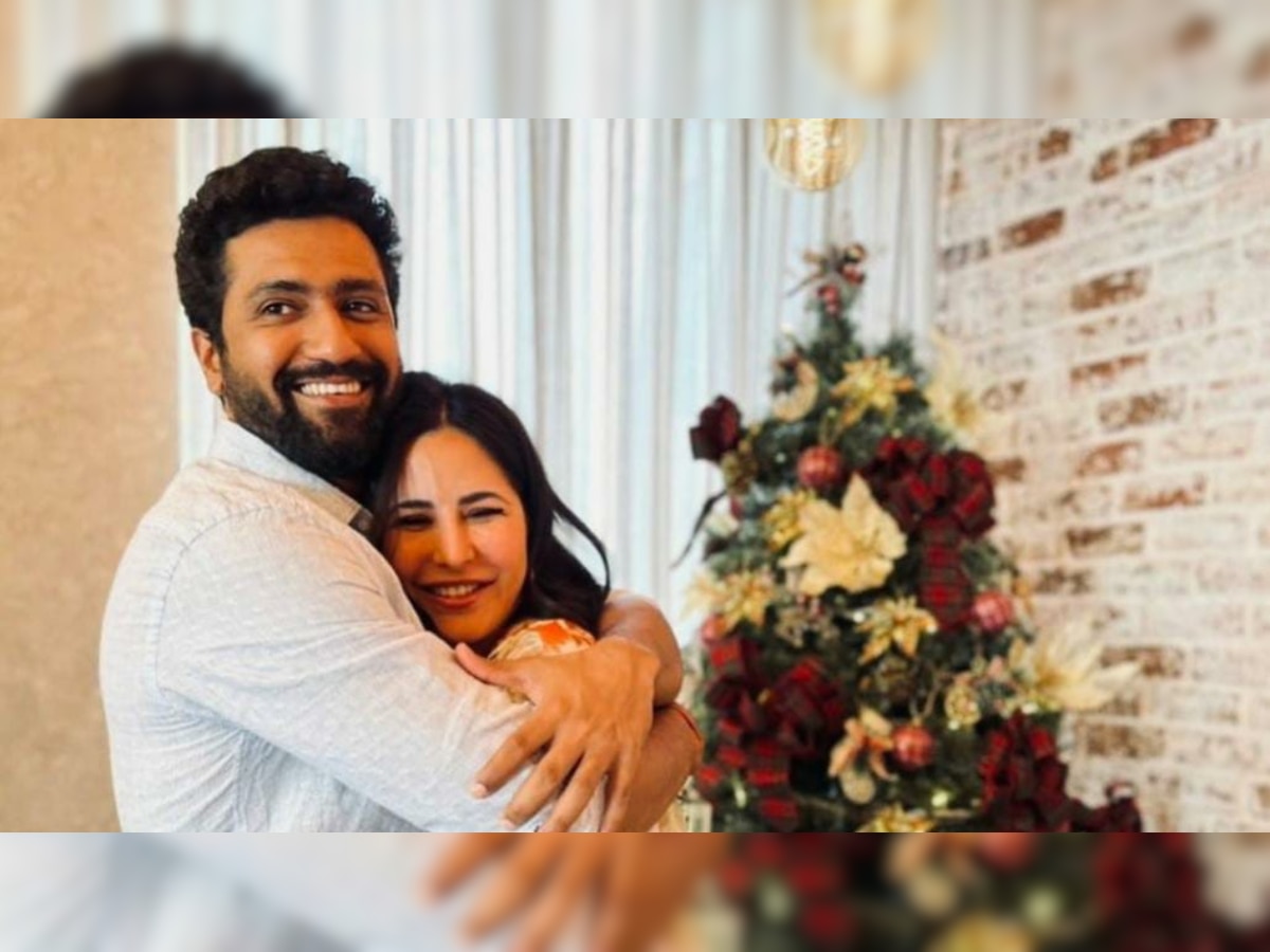 Katrina Kaif hugs husband Vicky Kaushal as she drops him at Mumbai airport, video goes VIRAL