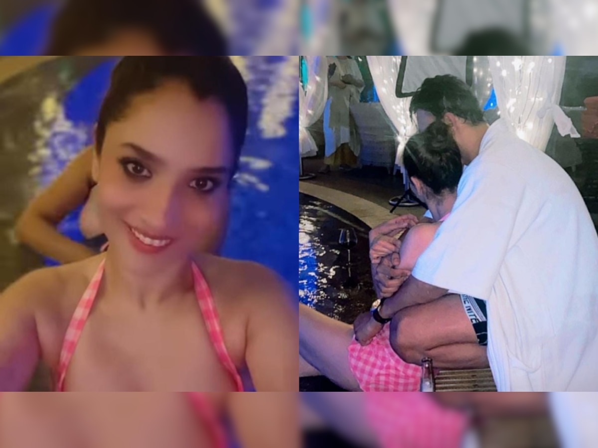 1200px x 900px - Pavitra Rishta' fame Ankita Lokhande attends pool party with husband, looks  sizzling hot in swimwear