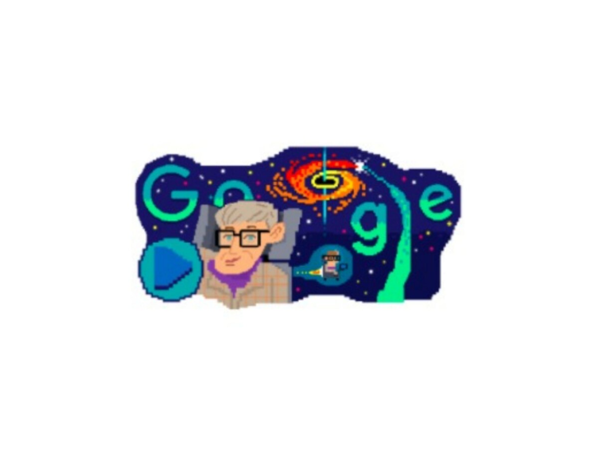 Google Doodle celebrates legendary scientist Stephen Hawking's achievements on birth anniversary