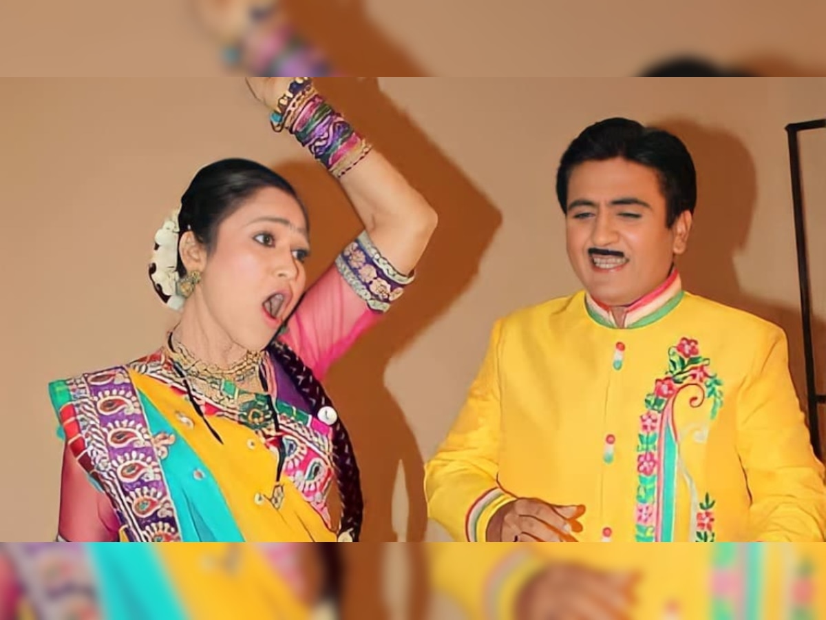 Viral video! Dilip Joshi runs after Disha Vakani in unseen clip of ‘Taarak Mehta Ka Ooltah Chashmah’ shoot