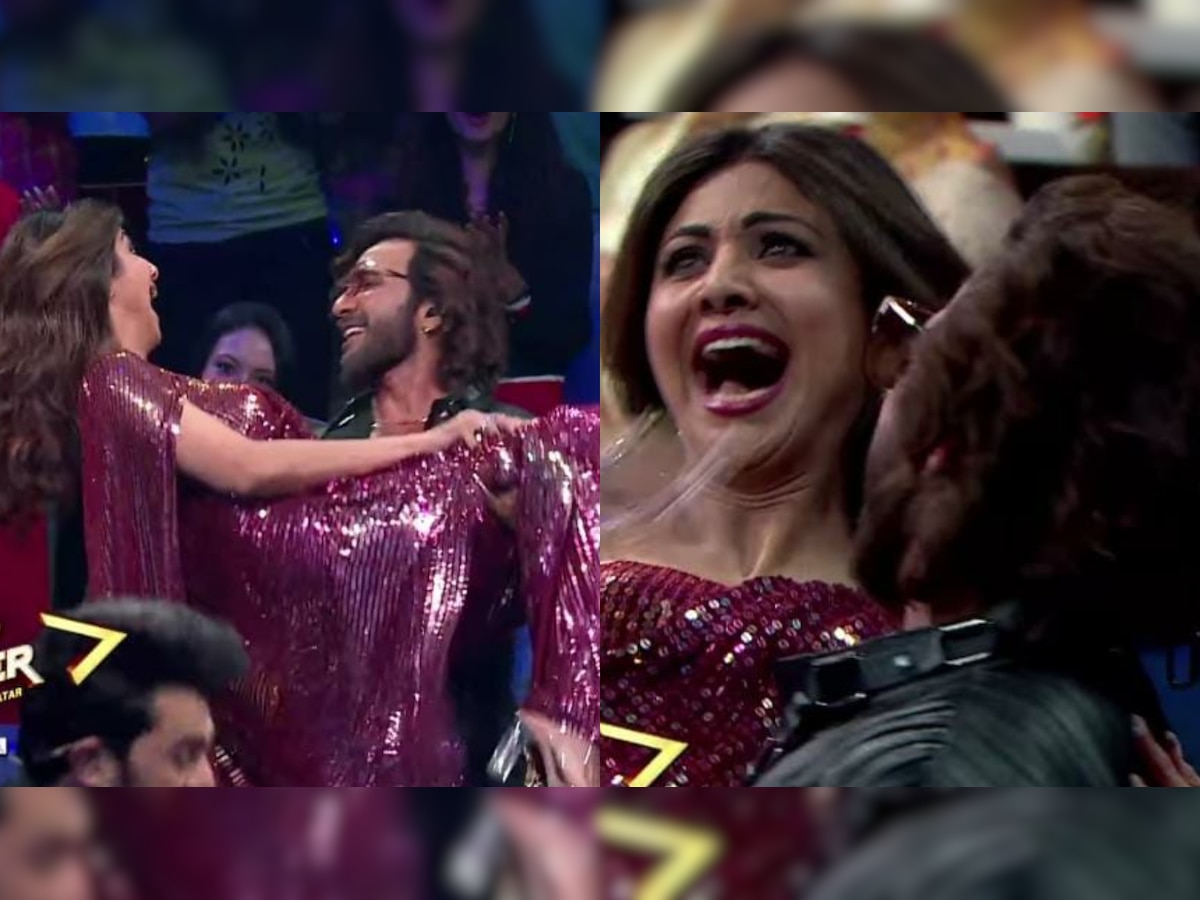 Terence Lewis lifts Shilpa Shetty in his arms on 'India's Best Dancer'-  Watch actress' reaction