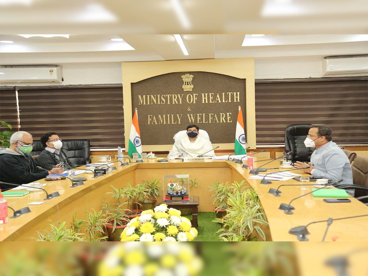 Health Minister chairs COVID-19 review meeting with 5 states/UT - Key points