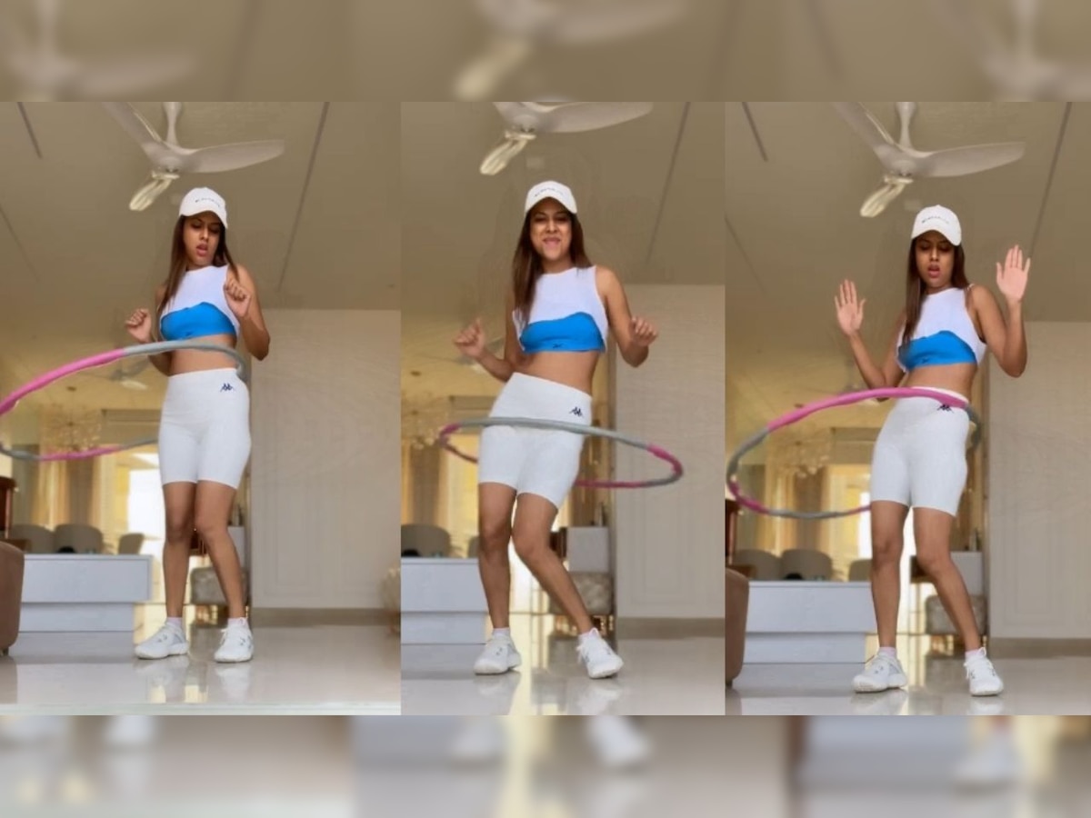 Nia Sharma flaunts her hula-hooping skills, video goes VIRAL