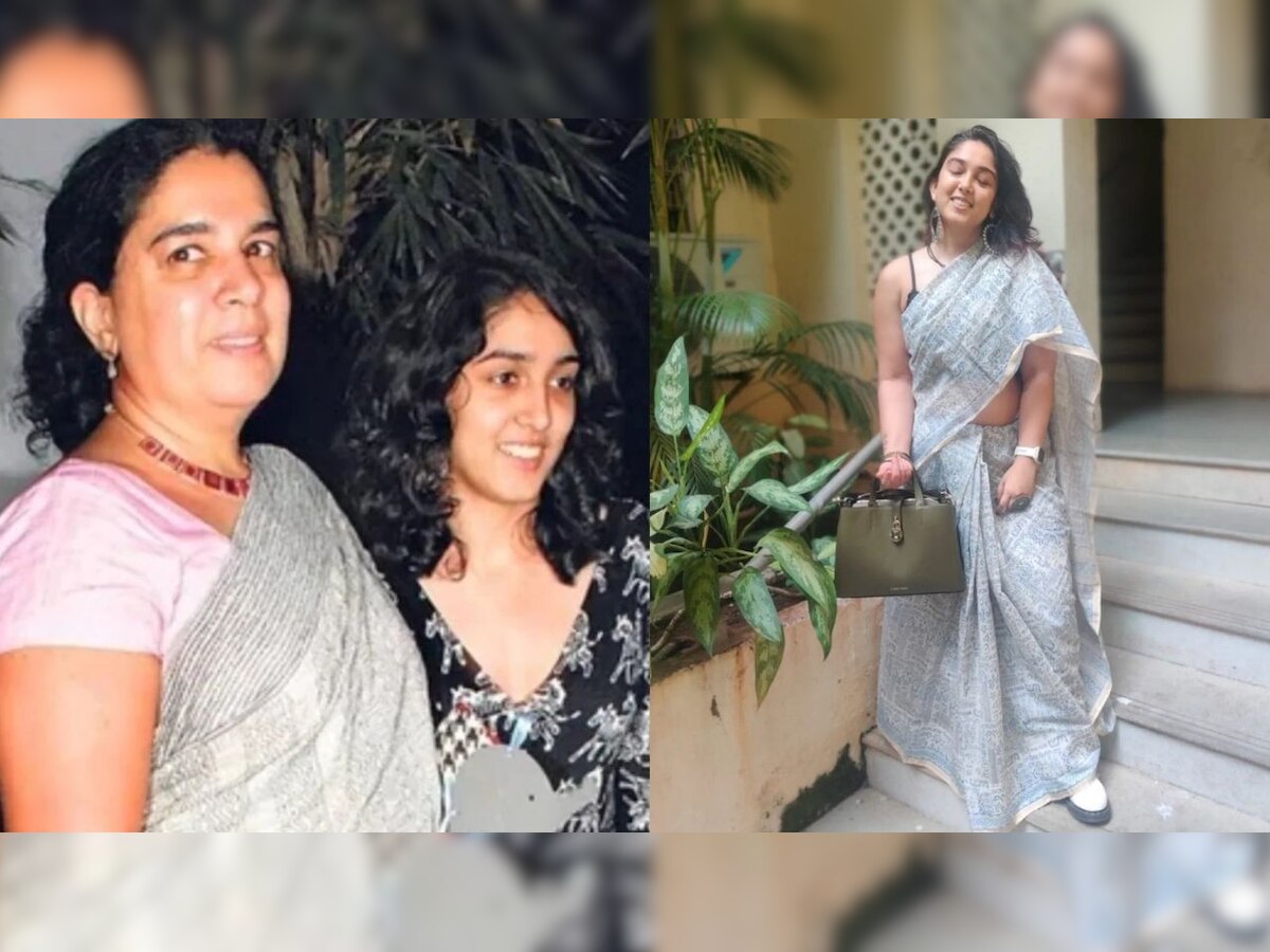 Aamir Khan's daughter Ira Khan wears her mother Reena Dutta's saree, says she will raid more closets