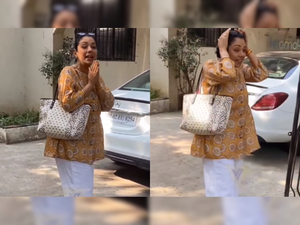 'Anupamaa' star Rupali Ganguly refuses to get clicked by paparazzi, video goes viral - WATCH