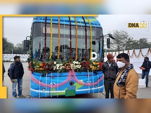 CM केजरीवाल ने दिल्ली की पहली इलेक्ट्रिक बस को झंडी दिखाई, जानें खासियत