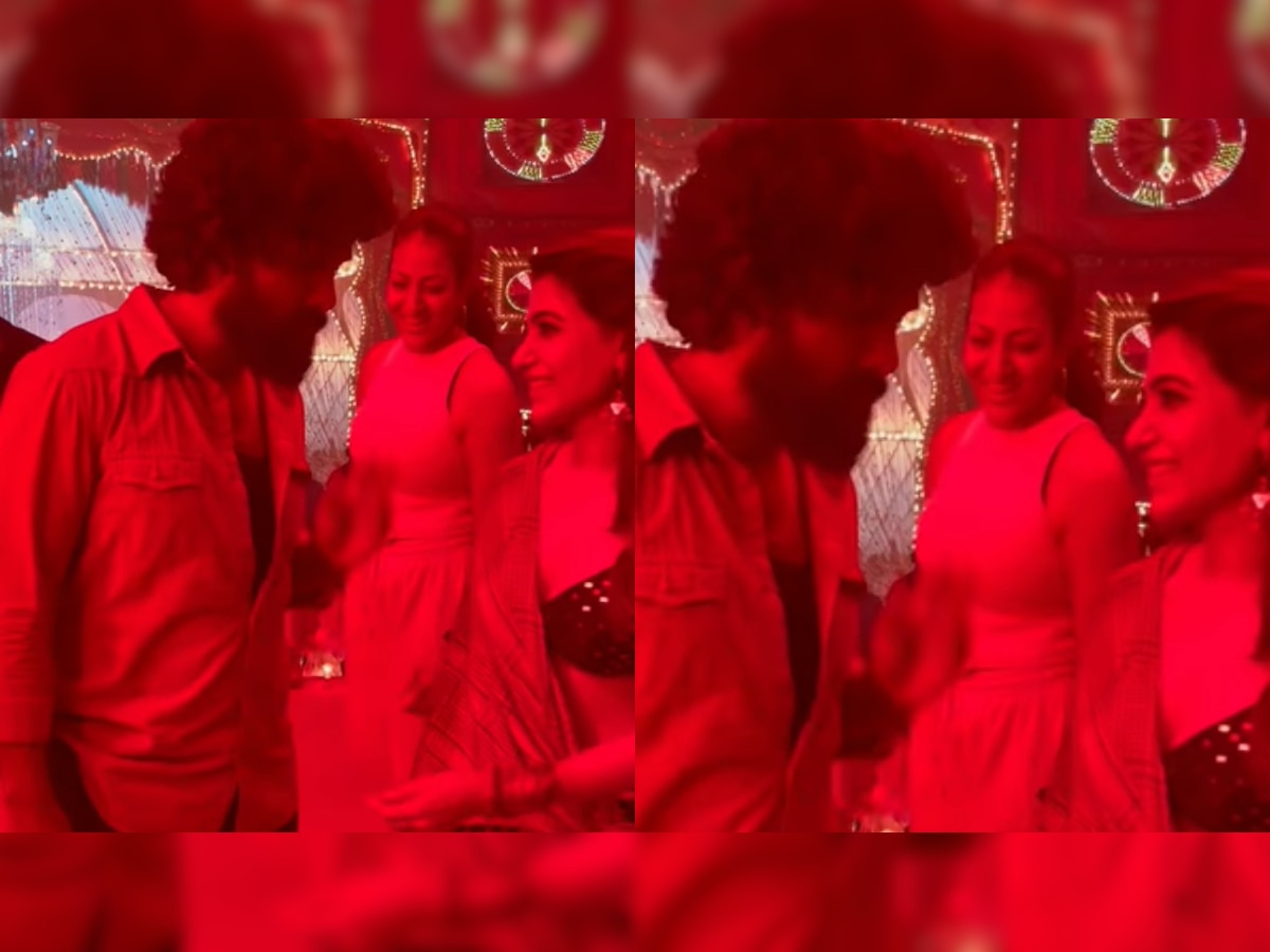 VIRAL! Allu Arjun, Samantha Ruth Prabhu share sizzling chemistry in 'Oo Antava' BTS video - Watch