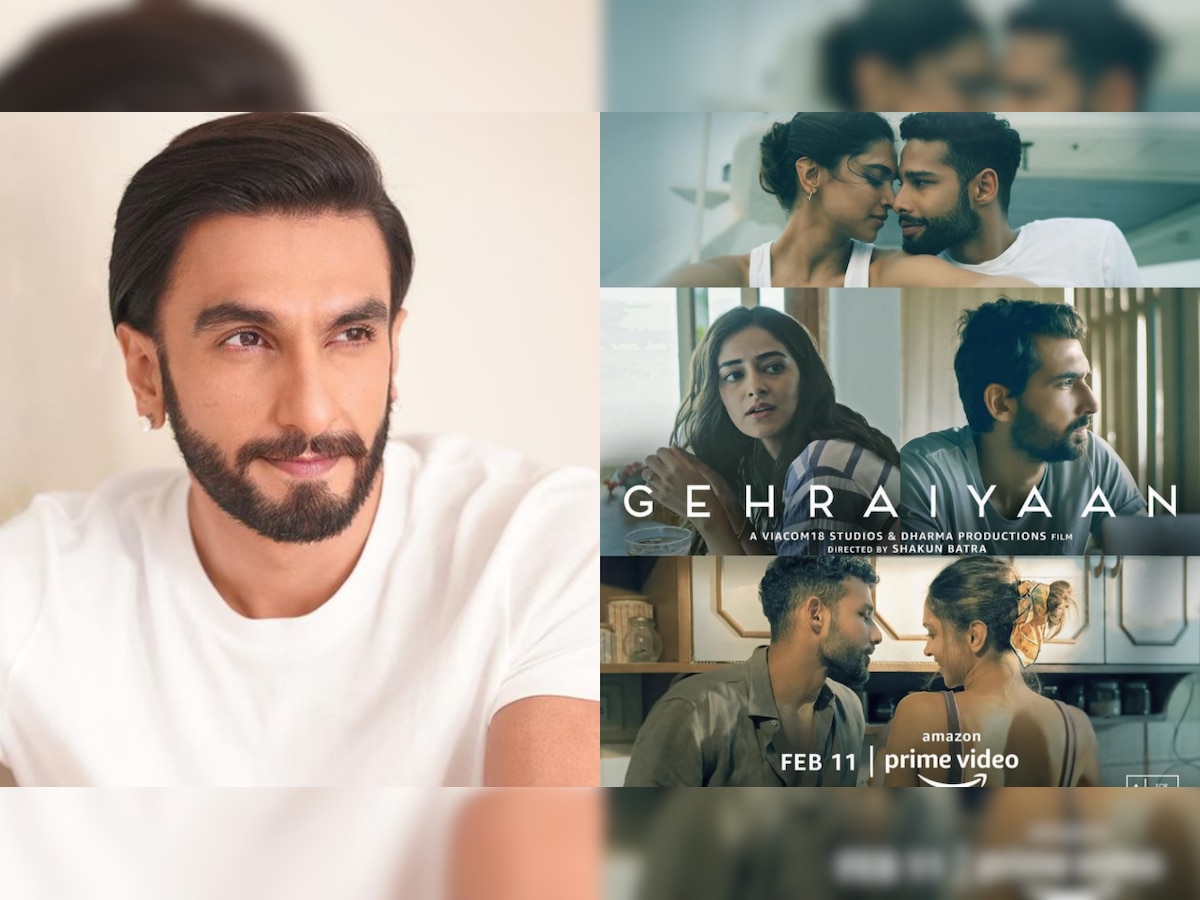 Ranveer Singh is all praises for his 'babygirl' Deepika Padukone after watching 'Gehraiyaan' trailer