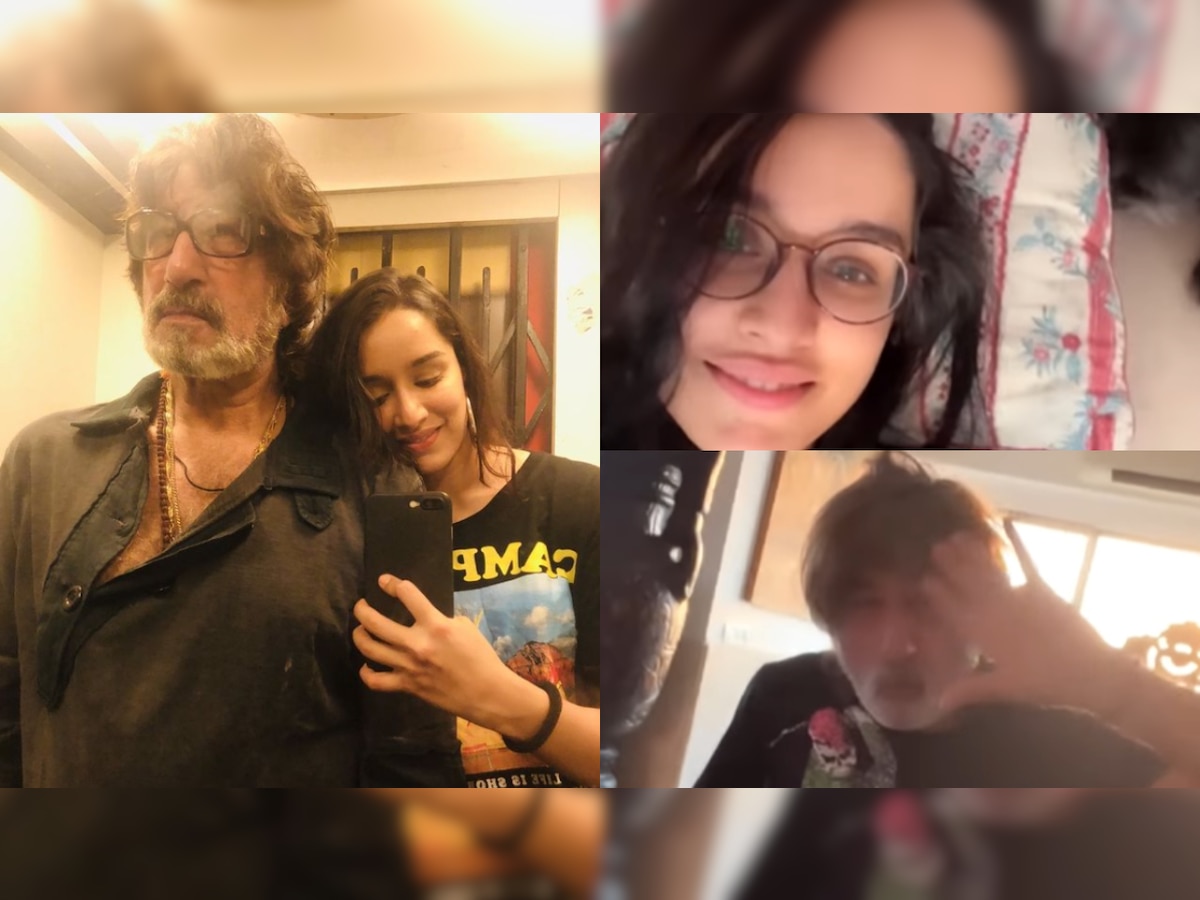 1200px x 900px - Viral! Shraddha Kapoor drops adorable video with father Shakti Kapoor, fans  are all hearts