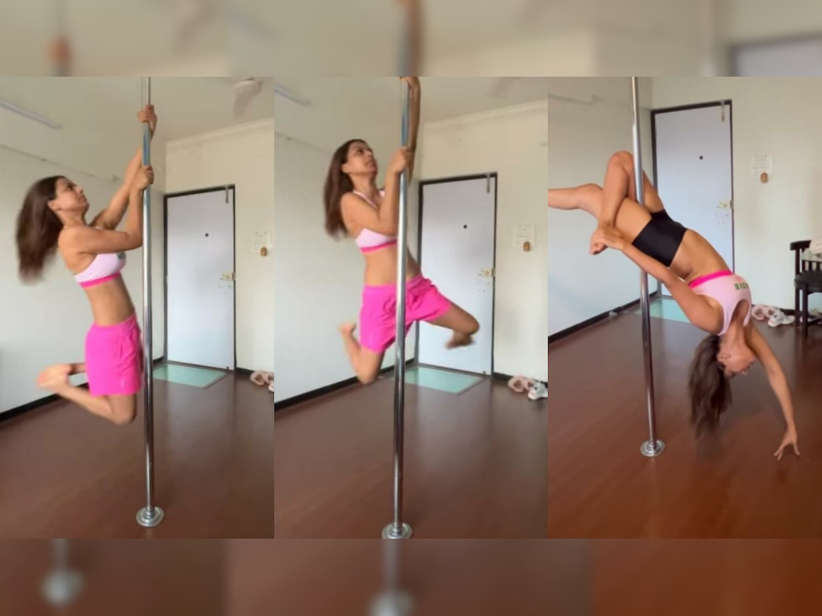 Nia Sharma shares her ‘pole dancing’ video, calls it ‘Maut ka farmaan’