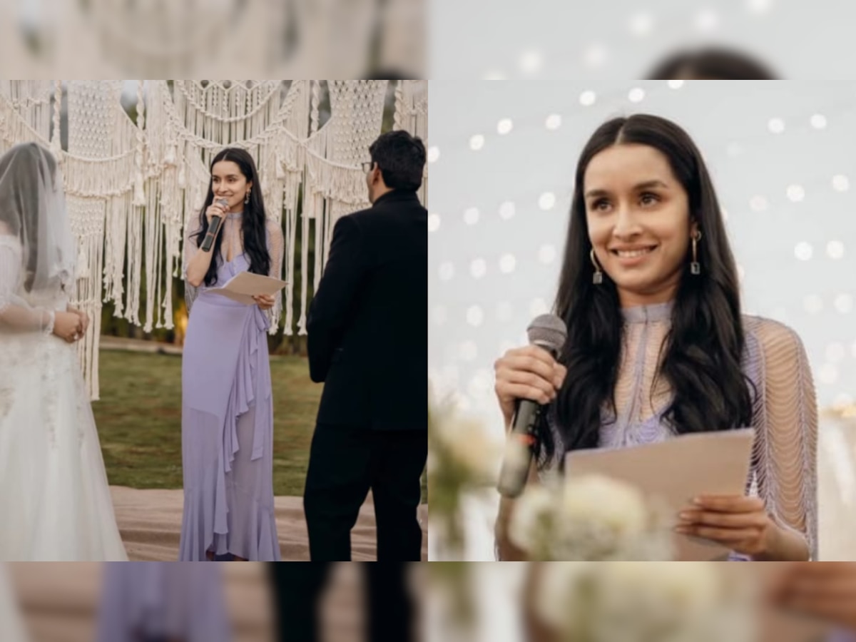 WATCH: Shraddha Kapoor officiates her makeup artist’s wedding, says ‘Thank you for this honour’