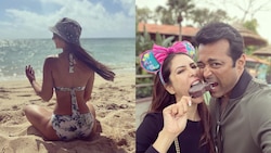 Kim Sharma shares bikini photos from Bahamas, Leander Paes calls her ‘queen’