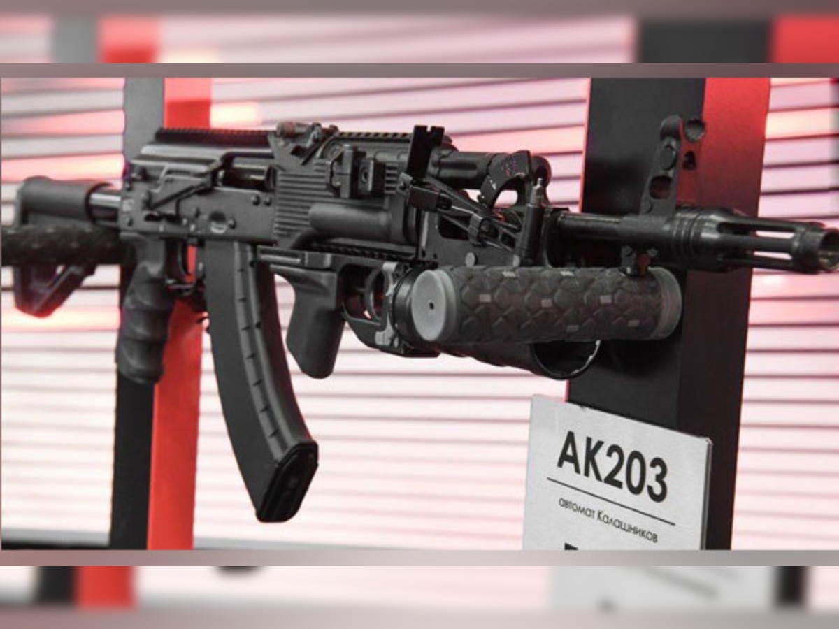 Russia delivers all the contracted 70,000 AK-203 assault rifles to India