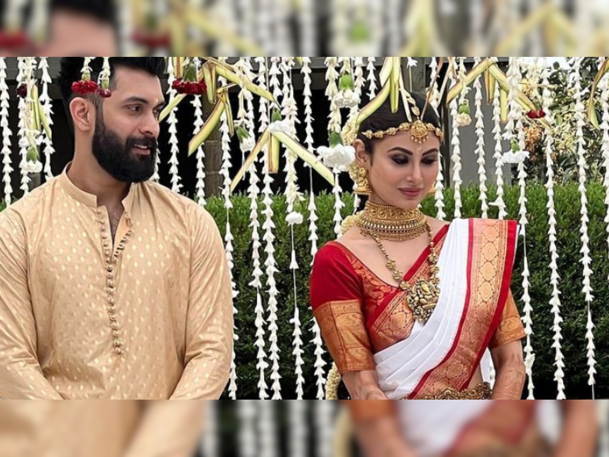 Mouni Roy-Suraj Nambiar wedding ceremony: Arjun Bijlani shares FIRST photo of newly married couple