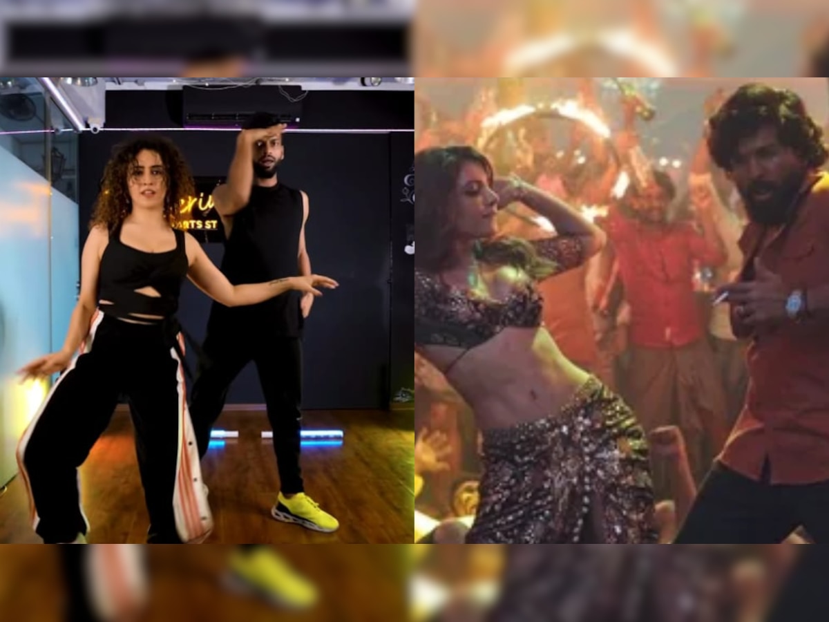 Sanya Malhotra shows off her killer dance moves on ‘Oo Antava’, Samantha Ruth Prabhu reacts