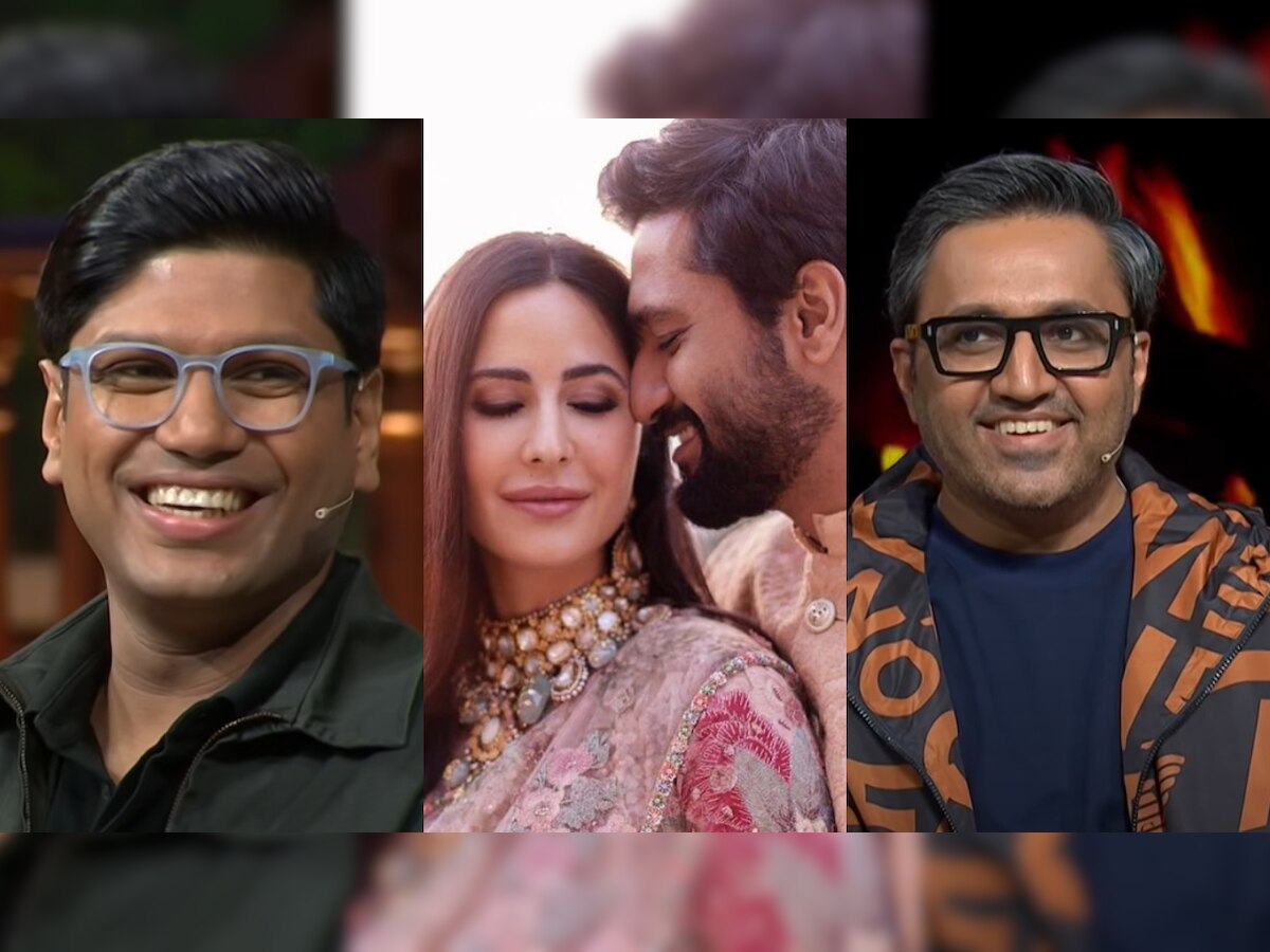 Kapil Sharma asks Shark Tank India's Peyush Bansal about Katrina Kaif-Vicky Kaushal, Ashneer Grover reacts - WATCH