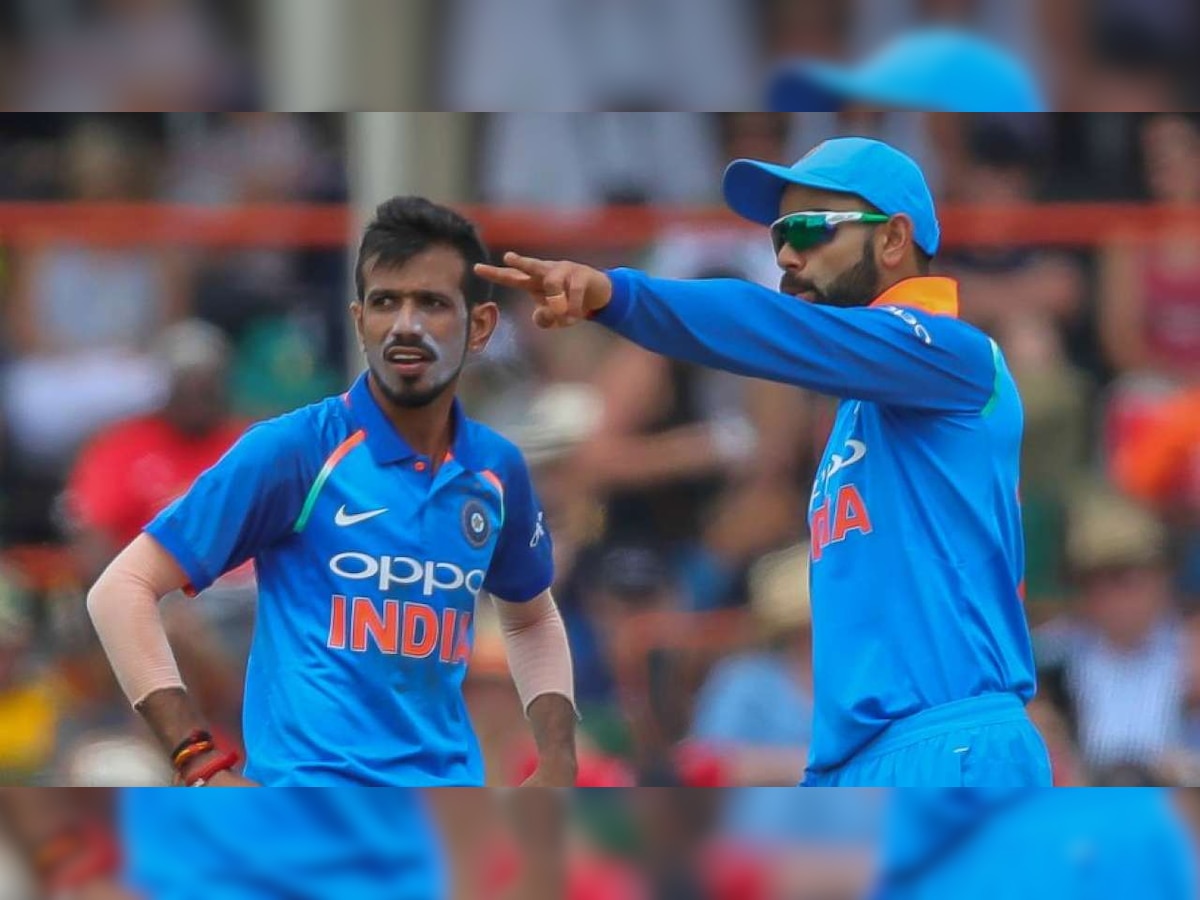 'Ulta wala daal': Virat Kohli guides Yuzi Chahal as he picks up 2 consecutive wickets - WATCH