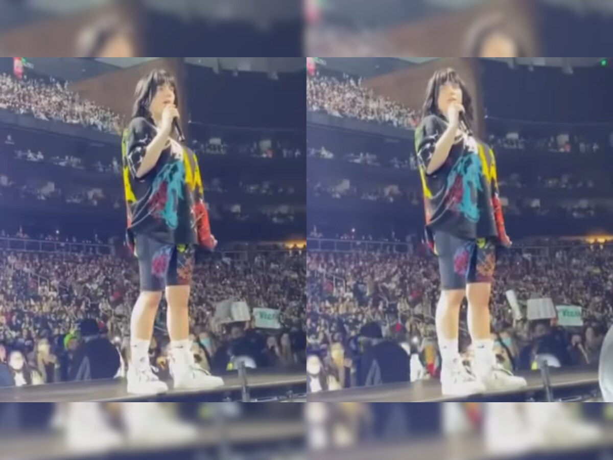 Viral video: Billie Eilish stops concert to help fan facing breathing problem- WATCH