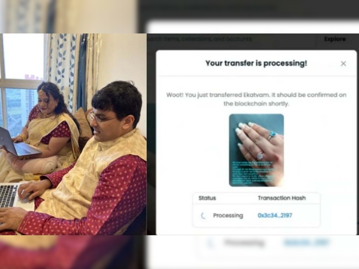 Pune couple becomes India's first to hold 'blockchain wedding', here's how they exchanged vows