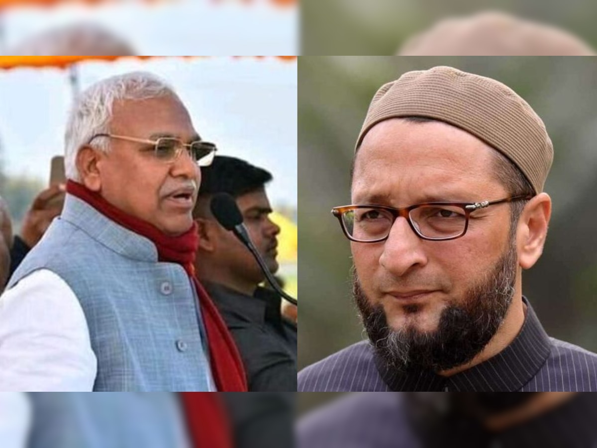 UP Elections: Asaduddin Owaisi names Babu Singh Kushwaha as CM face of ...