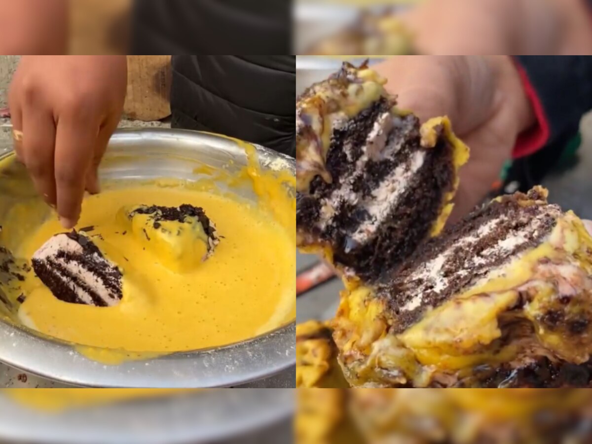 Khatam Ho Jayegi Ye Duniya Netizens Disgusted As Street Vendor Makes Pakodas Out Of Chocolate 6667