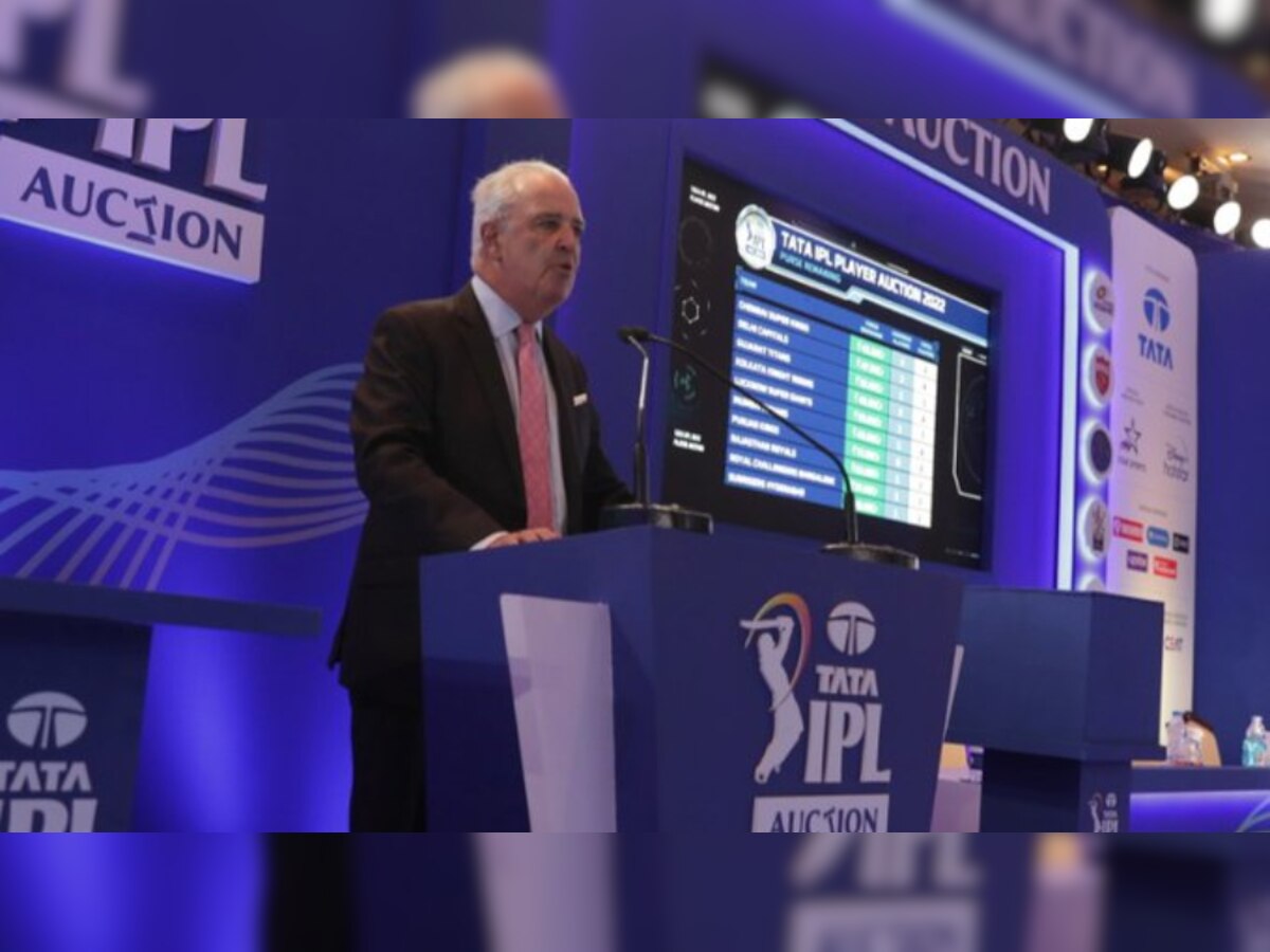 IPL 2022: Auctioneer Hugh Edmeades collapses mid auction