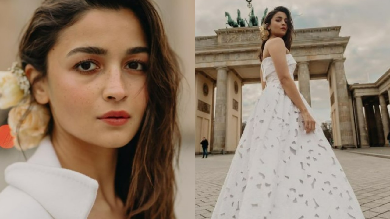 Alia bhatt in white gown best sale