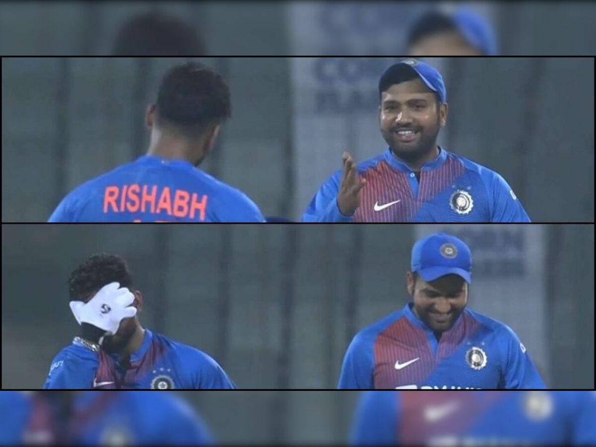 WATCH: Rohit Sharma's epic reaction after Rishabh Pant wins Man of the Match award in 2nd T20I