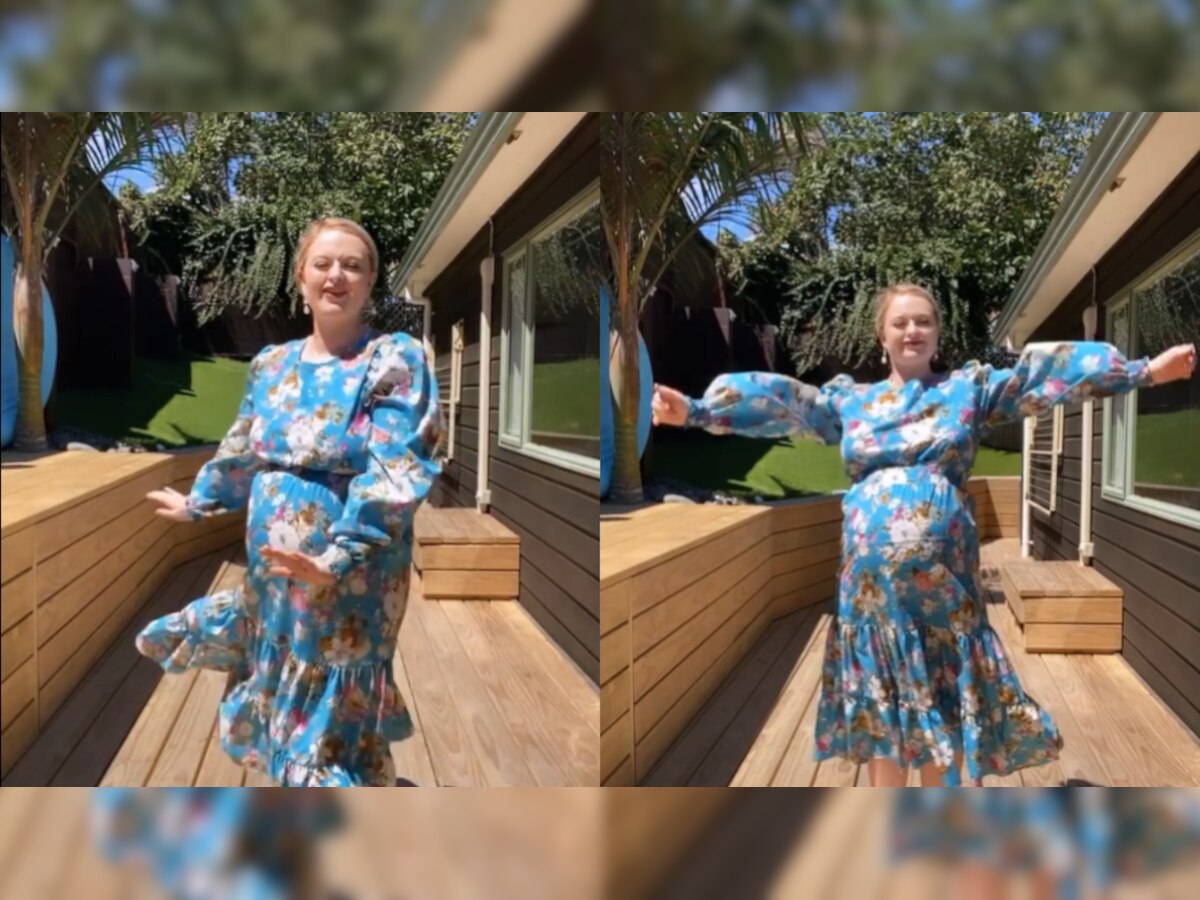 Watch: Pregnant woman dances to Alia Bhatt's VIRAL 'Dholida' song from 'Gangubai Kathiawadi'