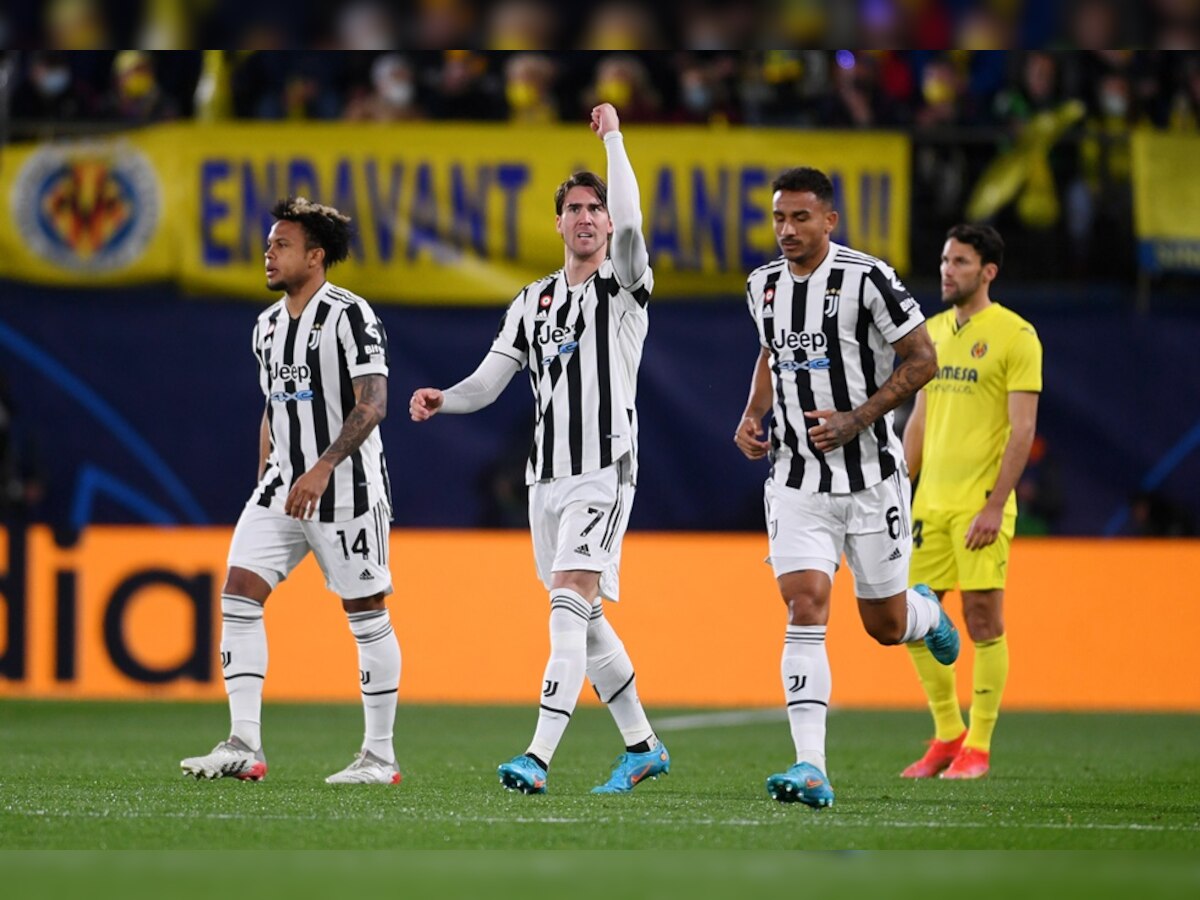 Champions League 2022: Juventus play out 1-1 stalemate with Villarreal in first-leg