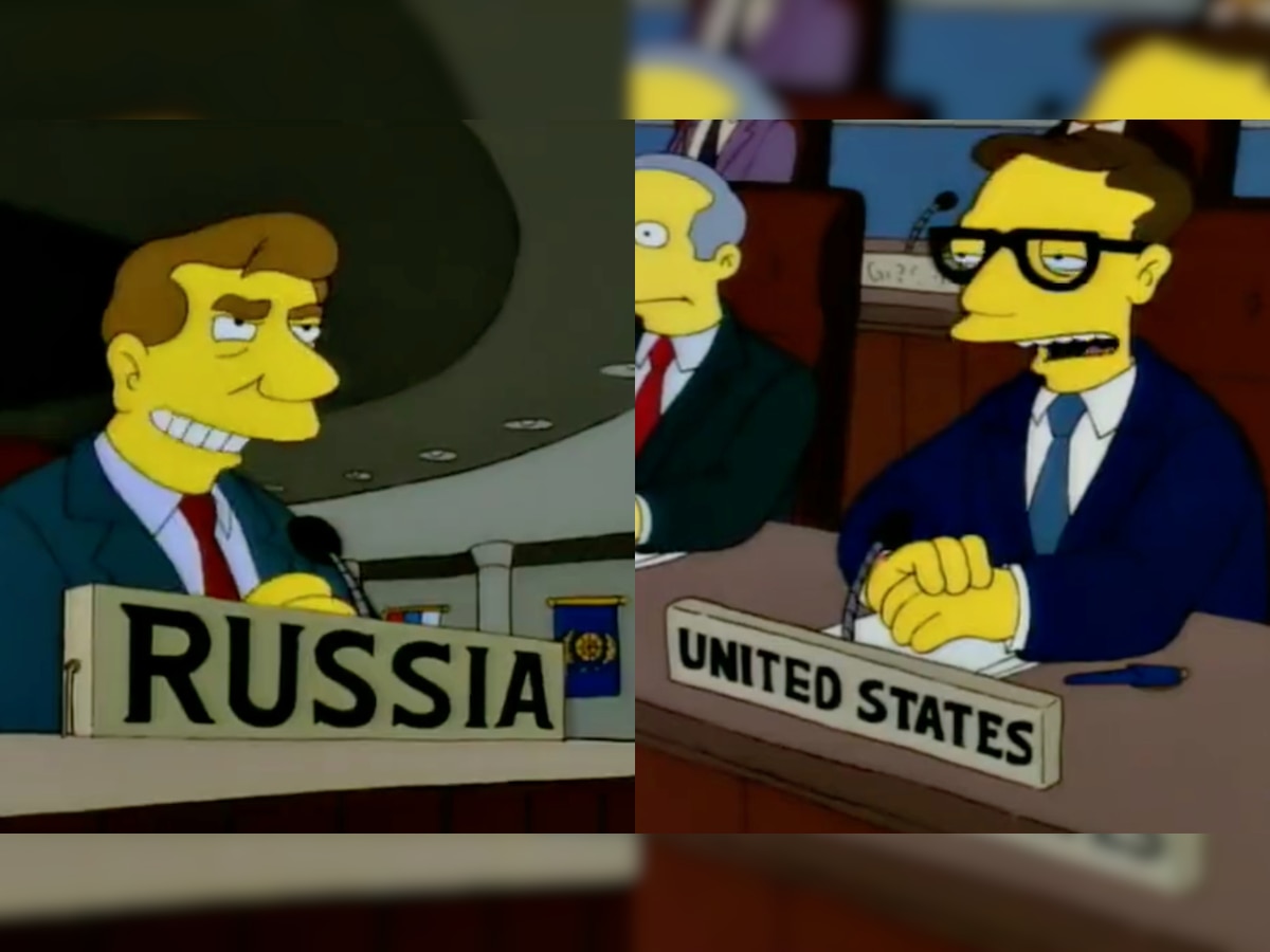 The Simpsons' strike again! Predicted Russia-Ukraine conflict in 1998 -  WATCH viral video