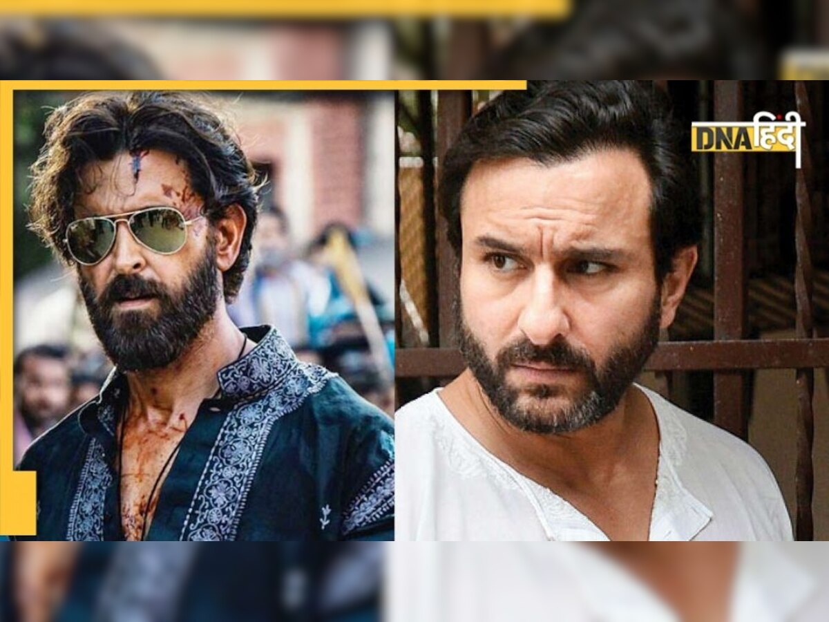 Vikram Vedha में ऋतिक रोशन के बाद हुई Saif Ali Khan की एंट्री, वायरल हुआ धमाकेदार फर्स्ट लुक