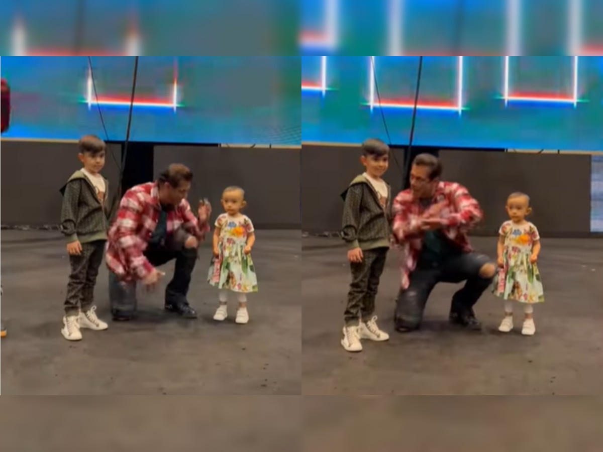 Salman Khan dances with niece and nephew on 'Allah Duhai' - Watch adorable video