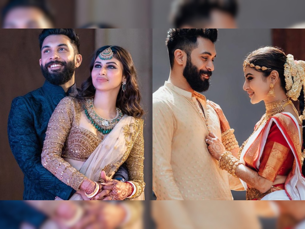 Mouni Royxxx - Mouni Roy shares UNSEEN wedding photos to celebrate one month anniversary  with Suraj Nambiar