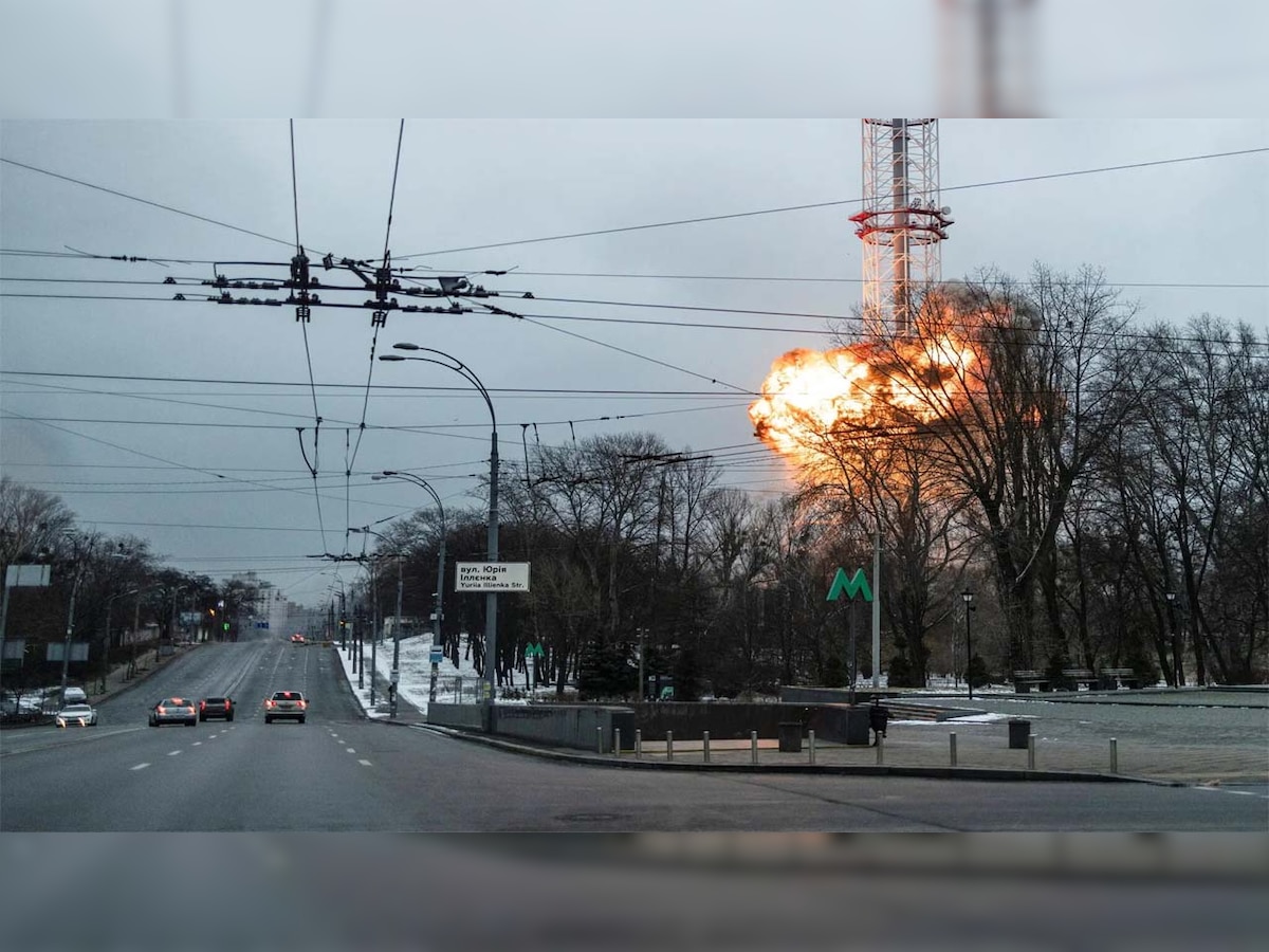 Ukraine War Day 6: Russia bombs TV tower and Holocaust memorial in Kyiv