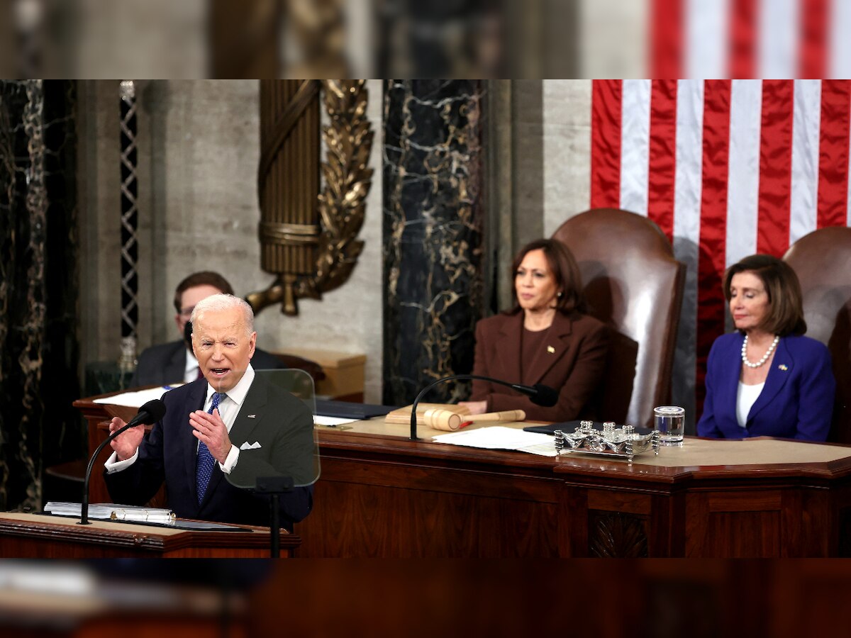 Joe Biden leads Congress in standing ovation for Ukrainians during first State of the Union Address - Key Points