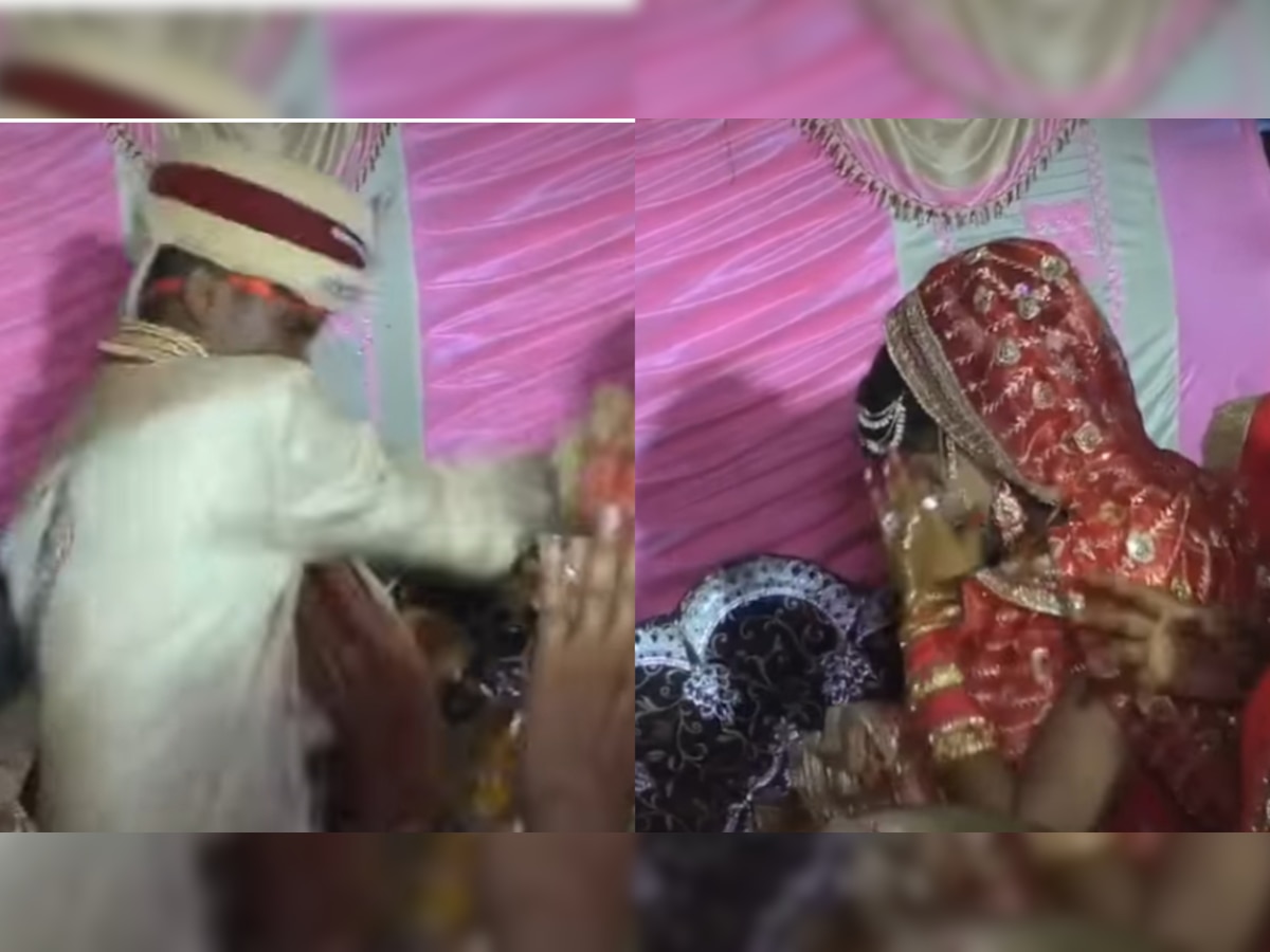 Groom angrily slaps bride during varmala ceremony - SHOCKING video has more than 2 million views