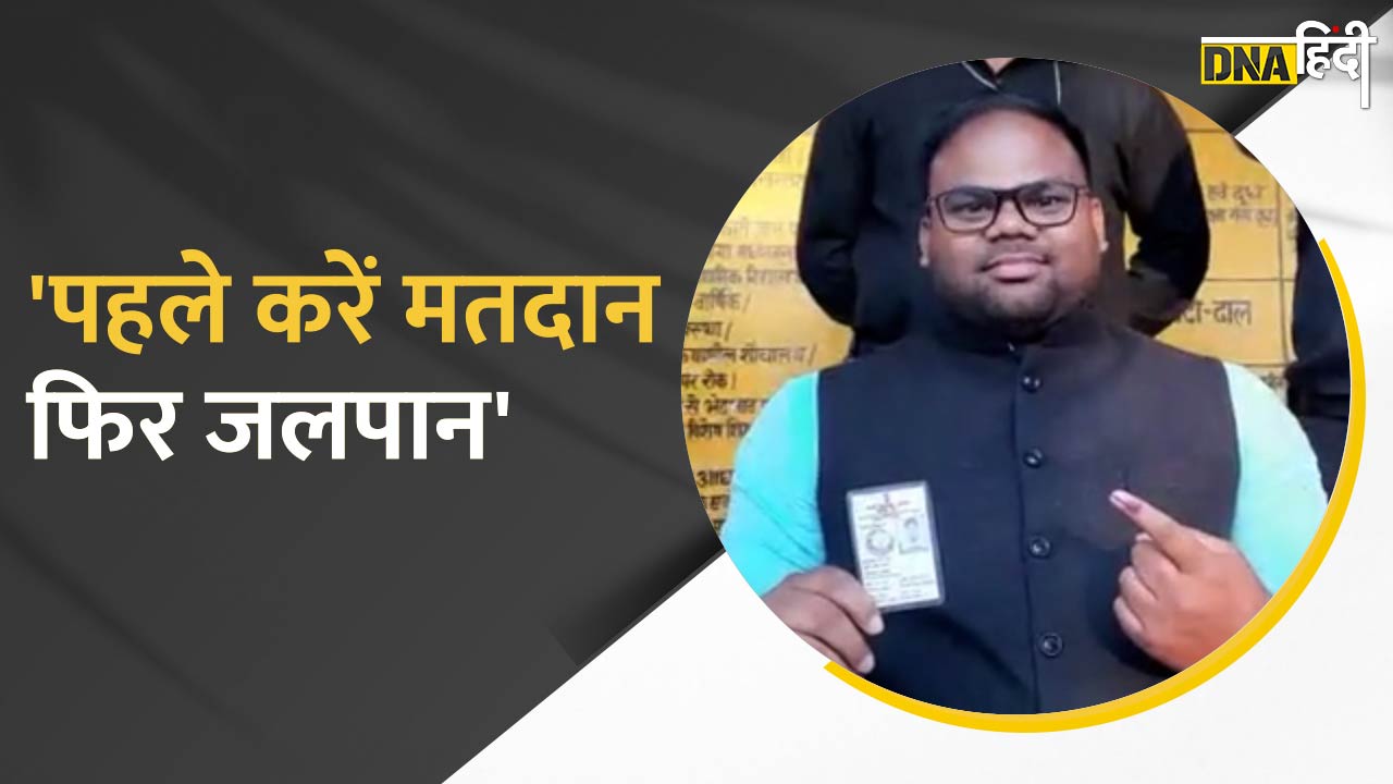 Video: UP election 6th phase Live Update- पहले करें मतदान, फिर करें जलपान- दिव्यांग खिलाड़ी ने किया मतदान