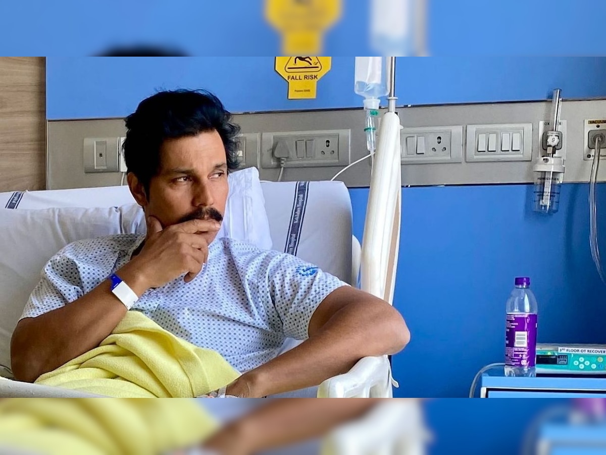 Randeep Hooda shares picture from hospital, says 'kuch yaad kyu nahi aa raha'