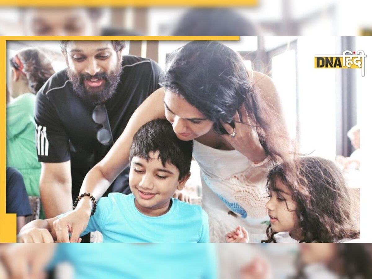 Pushpa फेम Allu Arjun ने अपने बच्चों संग बिताया वक्त, Photos देखकर फैंस बोले- सुपर क्यूट