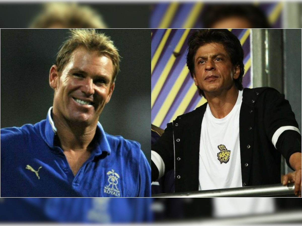 WATCH: Old video of Shane Warne goes viral when he bowled to Shah Rukh Khan during IPL 2011