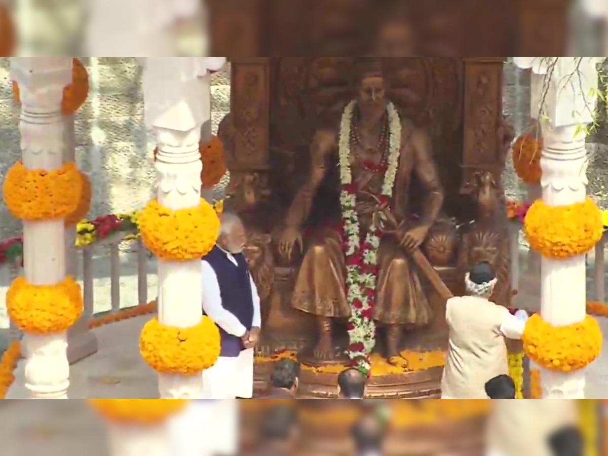 PM Modi unveils statue of Chhatrapati Shivaji Maharaj in Pune	