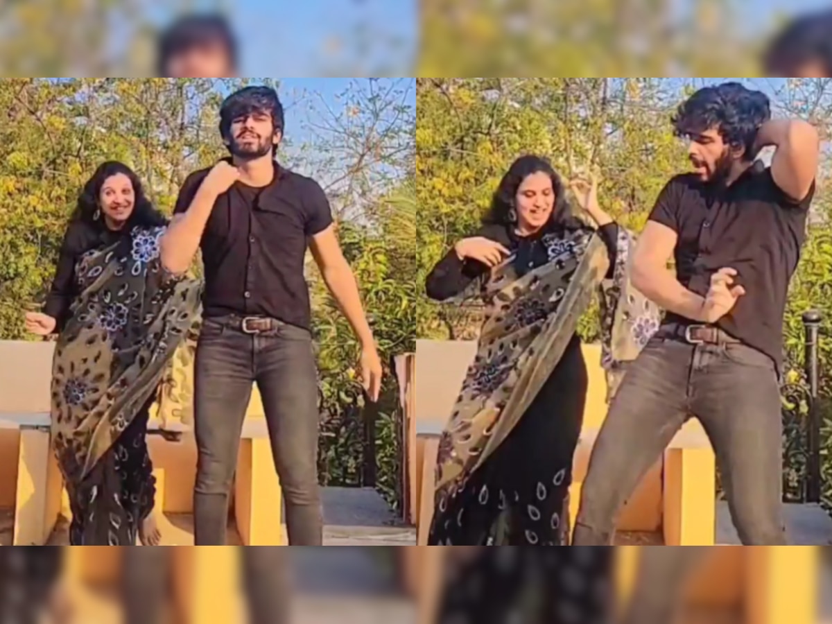 Miss Pooja Sexi Video - Mother and son dance to Thalapathy Vijay-Pooja Hegde's viral 'Arabic Kuthu'  song from 'Beast' - WATCH video