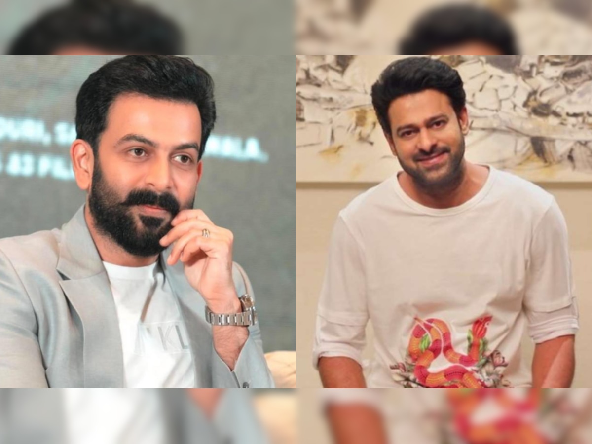 'Radhe Shyam' star Prabhas reveals Prithviraj Sukumaran is a part of his upcoming actioner 'Salaar'