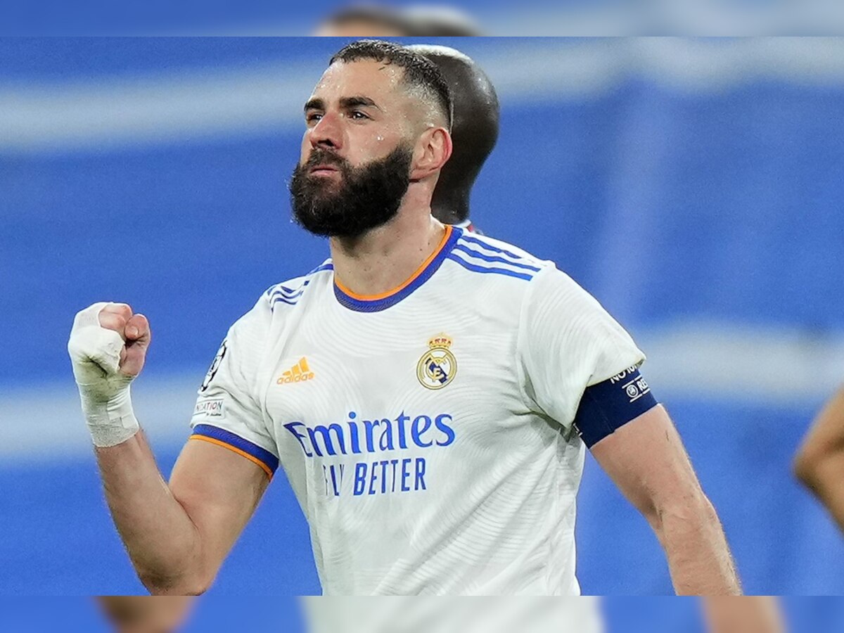 Champions League 2022: Karim Benzema's hattrick helps Real Madrid register comeback 3-1 win against PSG