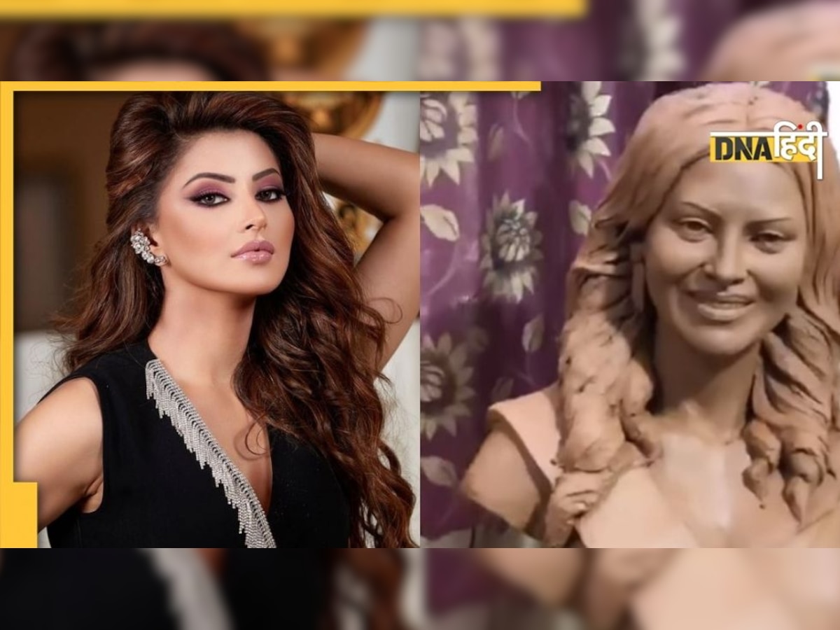 Urvashi Rautela के फैन ने बना डाला मिट्टी का स्टैच्यू, देखिए कितना मिलता है चेहरा 