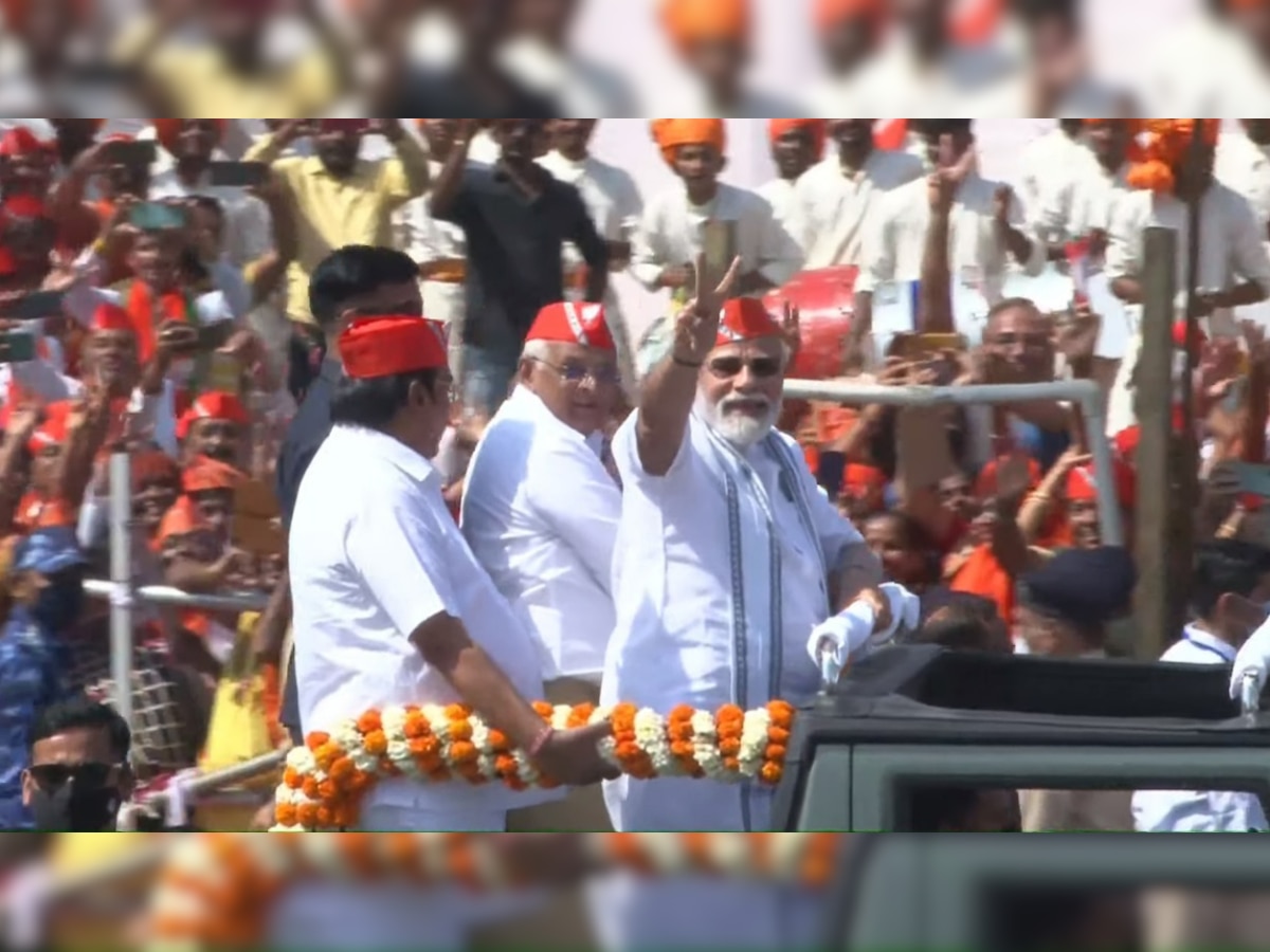 After big Assembly poll win, PM Modi now holds roadshow in Gujarat - SEE PICS