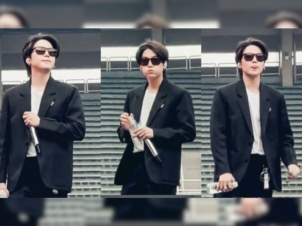 man wearing black formal suit jacket, Suga BTS K-pop N.O Singer