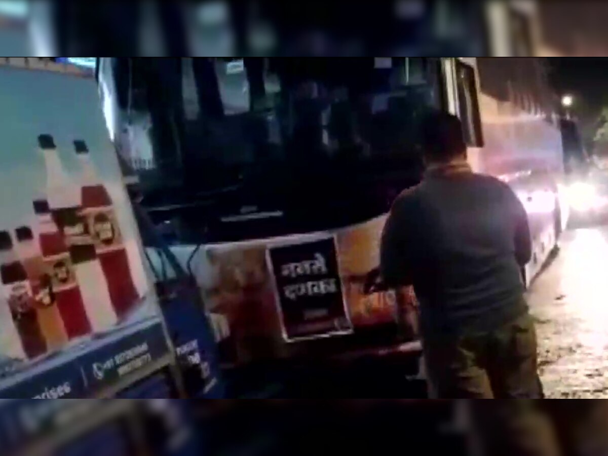 IPL 2022: This is why Delhi Capitals' parked bus was ATTACKED in Mumbai - WATCH